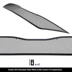 APS - APS Wire Mesh Grille Black for 11-17 Toyota Sienna SE GR20GFD99H - Image 2