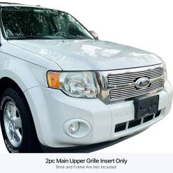 APS - APS Stainless Billet Grille-Polish 08-12 Ford Escape GR06FEG83S - Image 1