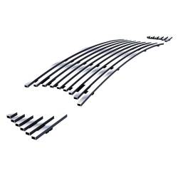 APS - APS Stainless Billet Grille-Polish 13-14 Ford Mustang GT GR06FEI25S - Image 2