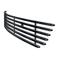 APS - APS Stainless Billet Bumper Grille Black 15-17 Ford Mustang GT GR06FFD05J - Image 2
