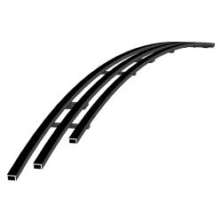 APS - APS Stainless Billet Grille Black 08-11 Ford Focus GR06FFF62J - Image 2