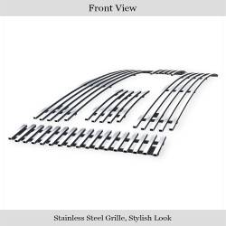 APS - APS Stainless Billet Grille-Polish 09-12 F150 King Ranch/Lariat GR06FFG88S - Image 2