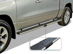APS - APS IB04SBE8SC IStep W2W 6" Running Boards-Brushed for 19-25 Ram 1500 Crew - Image 1