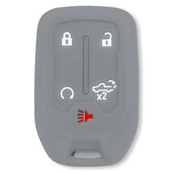 Recon - Recon 264002GM1GY Silicone Key Fob Cover Gray 19-21 Silverado/Sierra - Image 1