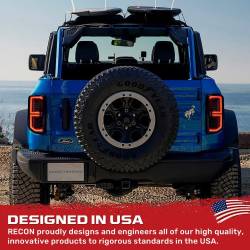 Recon - Recon 264154BK LED Third Brake Light Smoked/Red 21-25 Ford Bronco - Image 4