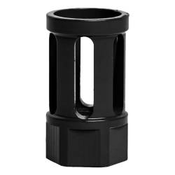 Recon - Recon 264CBBK102 Black Bird Cage Design Antenna Tip - Image 1