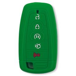 Recon - Recon 264002FD2GR Silicone Key Fob Cover Green 18-25 F150/Super Duty - Image 1