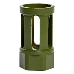 Recon - Recon 264CBGR102 Bird Cage Design Antenna Tip for Barrel Antenna-Army Green - Image 1