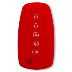 Recon - Recon 264002FD2RD Silicone Key Fob Cover Red 18-25 F150/Super Duty - Image 1