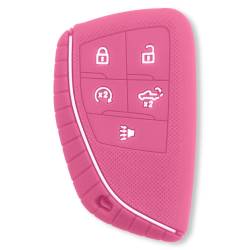 Recon - Recon 264002GM2PK Silicone Key Fob Cover Pink 22-25 Silverado/Sierra - Image 1