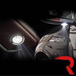 Recon - Recon 264242BL LED Side Mirror Puddle Light Kit-Blue 09-14 Ford F150/Raptor - Image 3