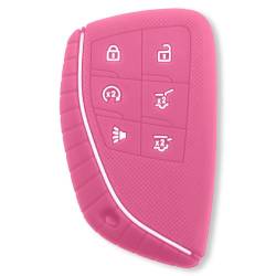 Recon - Recon 264002GM3PK Silicone Key Fob Cover Pink 21-25 Tahoe/Suburban/Yukon/XL - Image 1