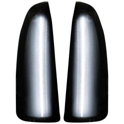 Recon - Recon 264120WHBK LED Side Mirror Lenses Smoked/White 03-07 Super Duty - Image 1