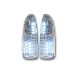 Recon - Recon 264120WHCL LED Side Mirror Lenses Clear/White 03-07 Super Duty - Image 3