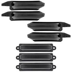 Recon - Recon 264339BK LED Fender/Grille Marker Light Kit Amber/Red 21-24 F150 Raptor - Image 1