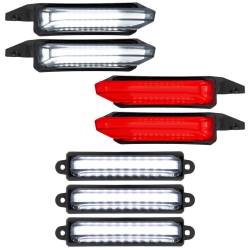 Recon - Recon 264339WHBK LED Fender/Grille Marker Lights White/Red 21-24 F150 Raptor - Image 2