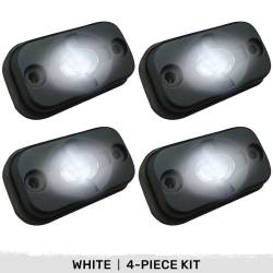 Recon - Recon 264515WH High Power LED Underbody Rock Light Kit White 4pc. - Image 1