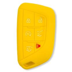 Recon - Recon 264002GM4YL Silicone Key Fob Cover Yellow 21-25 Escalade - Image 1