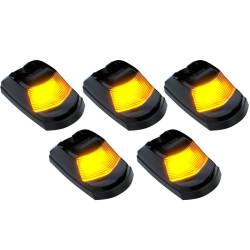 Recon - Recon 264343BKS LED Cab Roof Light Kit Smoked/White/Amber 17-22 Super Duty - Image 2