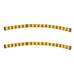 Recon - Recon 264700AM 12" Flexible High Power LED Light Strips-2pc. Amber - Image 1