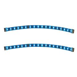 Recon - Recon 264700BL 12" Flexible High Power LED Light Strips-2pc. Blue - Image 1