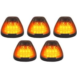 Recon - Recon 264143BKHPAM LED Cab Roof Light Kit Smoked/Amber 99-16 Super Duty - Image 3