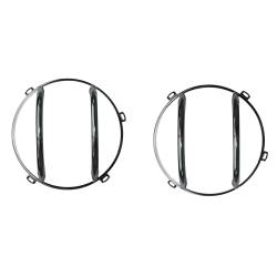 Rugged Ridge 11142.04 Headlight Euro Guard Kit Stainless Steel