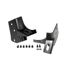 Rugged Ridge - Rugged Ridge 11027.02 Windshield Auxiliary Light Mounting Brackets - Image 1
