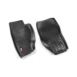 Rugged Ridge 12920.31 Floor Liners Front Black for Jeep Liberty KK