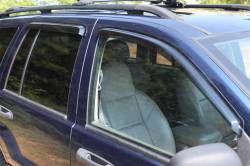 Rugged Ridge - Rugged Ridge 11351.23 Window Rain Deflectors for Jeep Grand Cherokee WK - Image 2