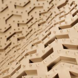 Rugged Ridge - Rugged Ridge 13950.2 Floor Liner Rear Pair Tan for Jeep Liberty KK - Image 4