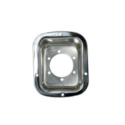 Rugged Ridge 11135.01 Fuel Filler Bezel Stainless Steel