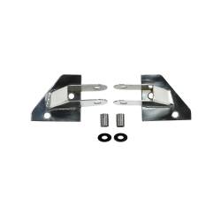 Rugged Ridge 11026.01 Mirror Relocation Brackets Stainless Steel
