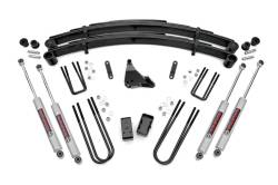 Rough Country Suspension Systems - Rough Country 49530 4" Suspension Lift Kit 99-04 Super Duty V10/Dsl 4WD - Image 1
