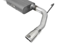 aFe Power - aFe 49-08047-P 2.5" Axle-Back Aluminized Exhaust Kit for 07-18 Jeep Wrangler JK - Image 4