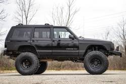 Rough Country Suspension Systems - Rough Country 10582 Lower Door Panel Armor Black for 84-01 Jeep Cherokee XJ 4DR - Image 3