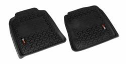 Rugged Ridge - Rugged Ridge 82904.50 Front Floor Liners Black - Image 1