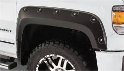 Bushwacker Boss Pocket Style Front Fender Flares Black GMC Sierra 40117-02