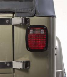 Rugged Ridge - Rugged Ridge 11236.20 Stone Guard Set Black for Jeep Wrangler - Image 3