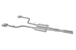 Gibson Performance Split Rear Cat-Back Exhaust System Stainless 617012