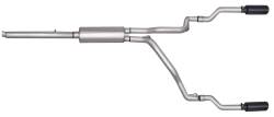 Gibson Performance Split Rear Cat-Back Exhaust System Stainless 66539B