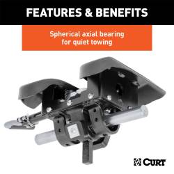 CURT - CURT 16687 Q20 Fifth Wheel Hitch - Image 3