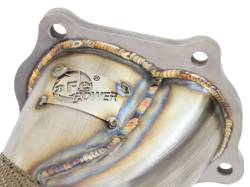 aFe Power - aFe 48-36701 Twisted Steel 3" Stainless Turbocharger Downpipe 08-15 Lancer 2.0 - Image 3