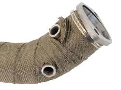 aFe Power - aFe 48-36701 Twisted Steel 3" Stainless Turbocharger Downpipe 08-15 Lancer 2.0 - Image 4