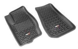 Rugged Ridge 12920.30 Floor Liner Front Pair Black for Compass/Caliber/Patriot