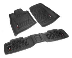 Rugged Ridge 12987.24 Floor Liners Kit Black for Jeep Grand Cherokee WK