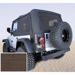 Rugged Ridge - Rugged Ridge 13708.36 Soft Top Door Skins Khaki Tinted Windows for Wrangler - Image 1