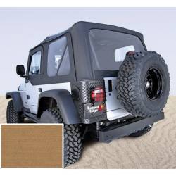 Rugged Ridge 13725.37 XHD Soft Top Spice Clear Windows for Jeep Wrangler