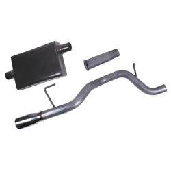 Rugged Ridge - Rugged Ridge 17606.54 Cat Back Exhaust Kit for Jeep Liberty KJ - Image 1