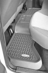 Rugged Ridge - Rugged Ridge TL-84953.10 Rear Gray Floor Liner for Ram 1500/2500/3500 QuadCab - Image 1